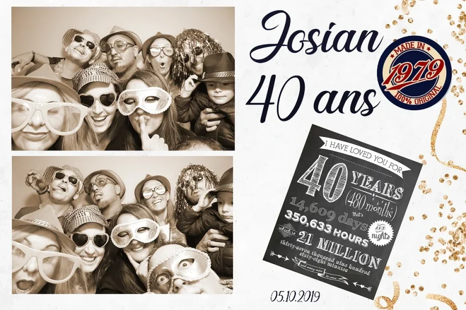 Photobooth anniversaire